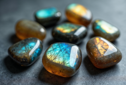 Tout Savoir sur les Pierres Naturelles et Minéraux pikaso edit An image displaying different varieties of labrado