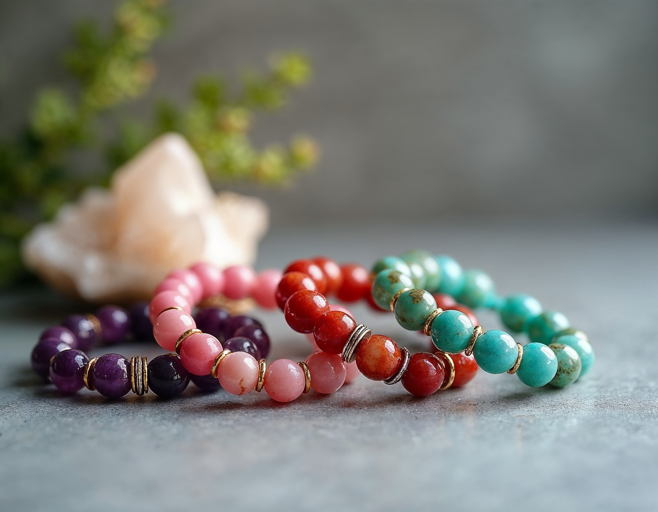 Les erreurs à éviter lors du choix d'un bracelet en pierres naturelles pikaso edit Feature an elegant display of natural stone bracel 1