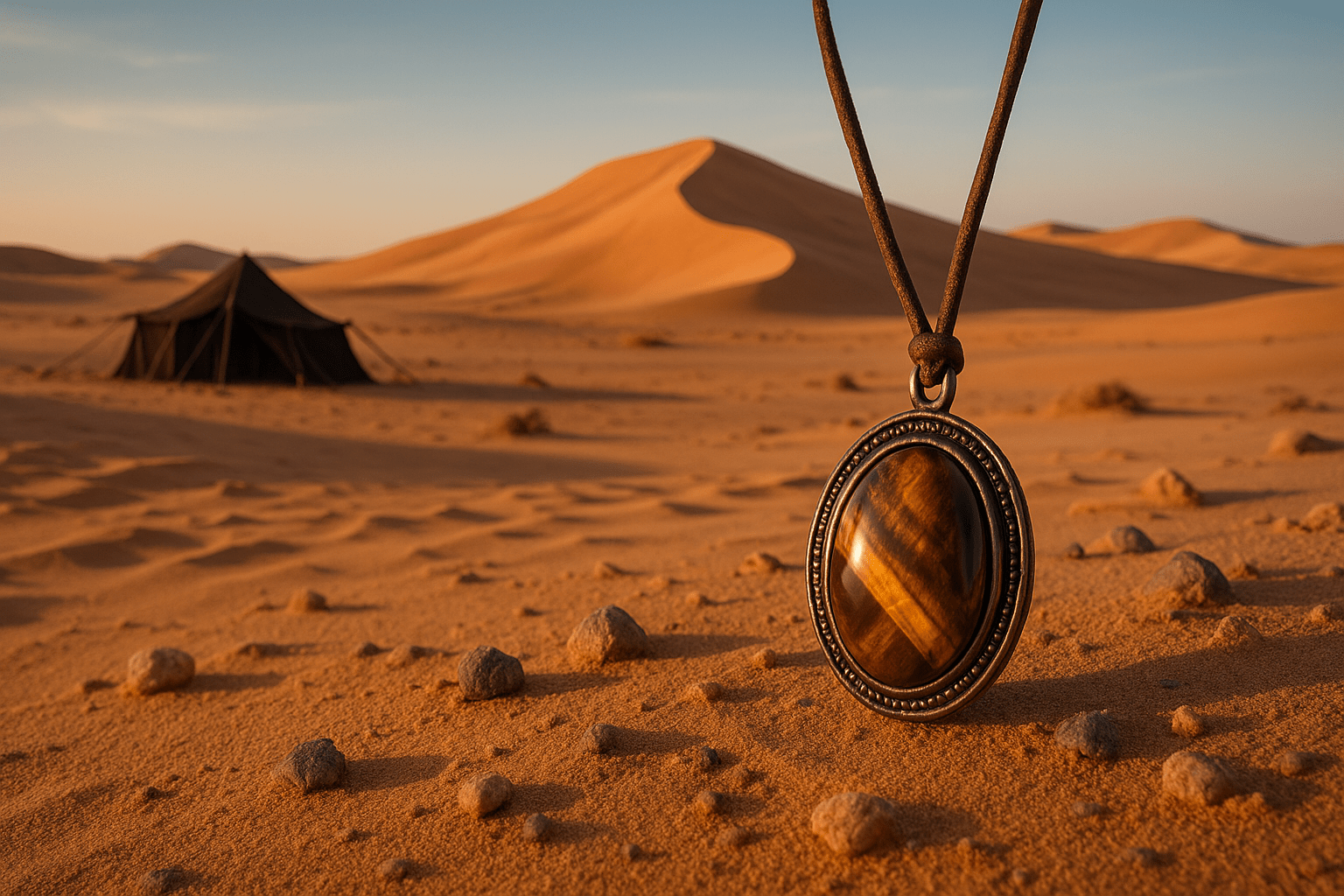 L’Œil-de-Tigre du désert : protection des nomades du Sahara oiel de tigre sahara protection lapidem blog