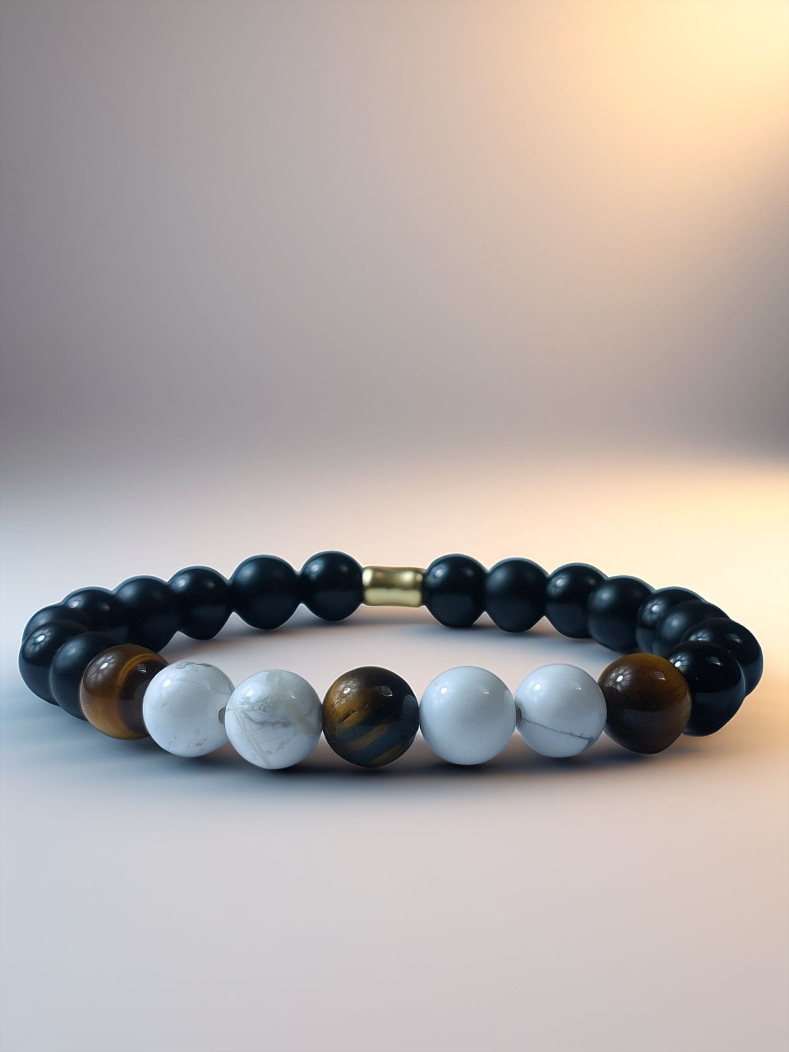 Accueil bracelet Invicta nimbora oeil de tigre howlite onyx 1 min