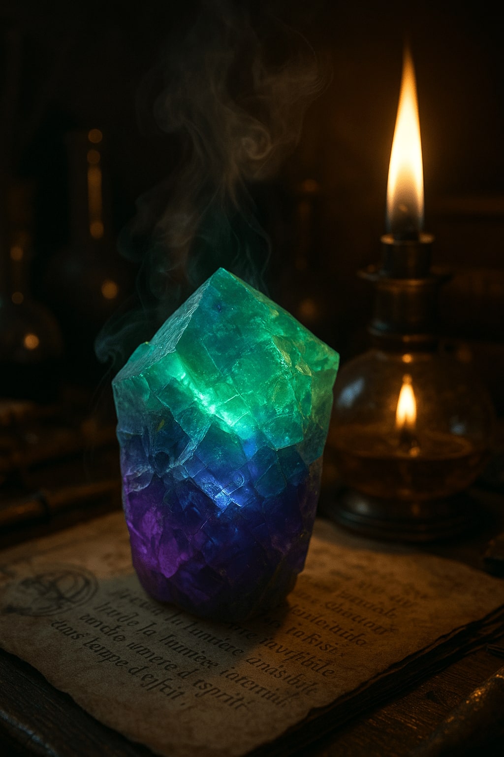 La Fluorite des alchimistes : entre science et ésotérisme flurorite lapidem min