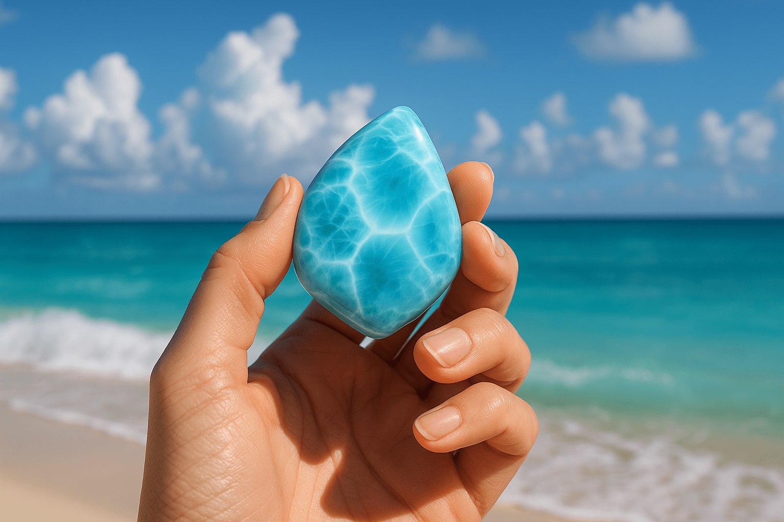 Le Larimar, la Perle des Caraïbes : La Pierre Oubliée des Tainos larimar blog 1 min